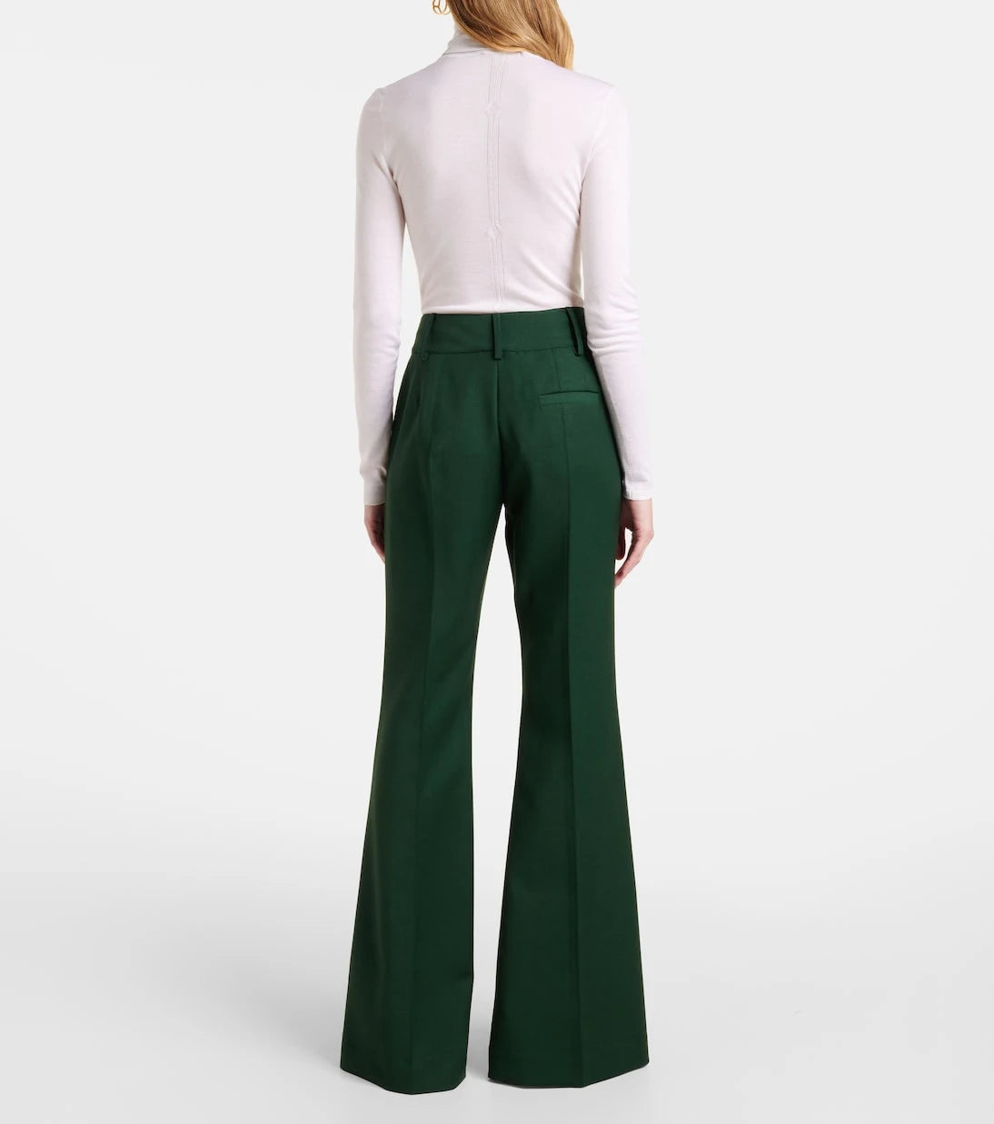Gabriela Hearst - Rhein wool flared pants