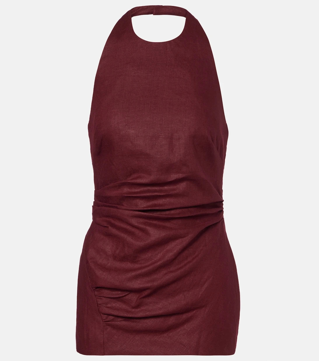Faithfull - Fia halterneck linen top