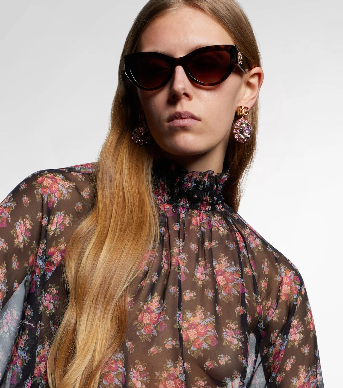 Dolce&Gabbana - Devotion cat-eye sunglasses