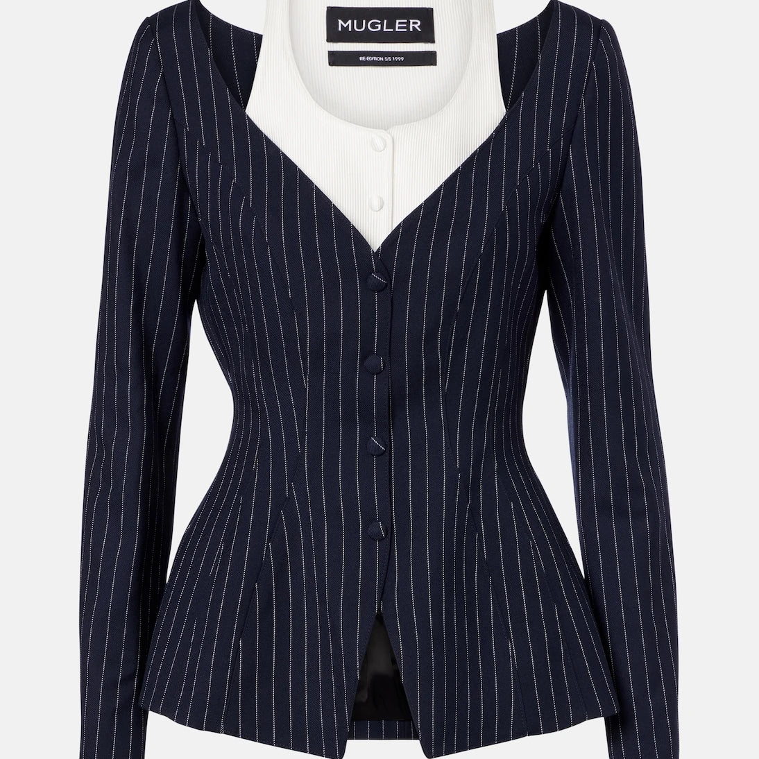 Mugler - re/edit Les Salades wool jacket
