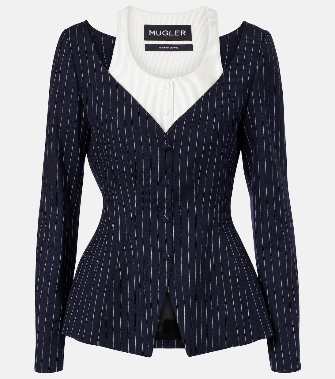 Mugler - re/edit Les Salades wool jacket