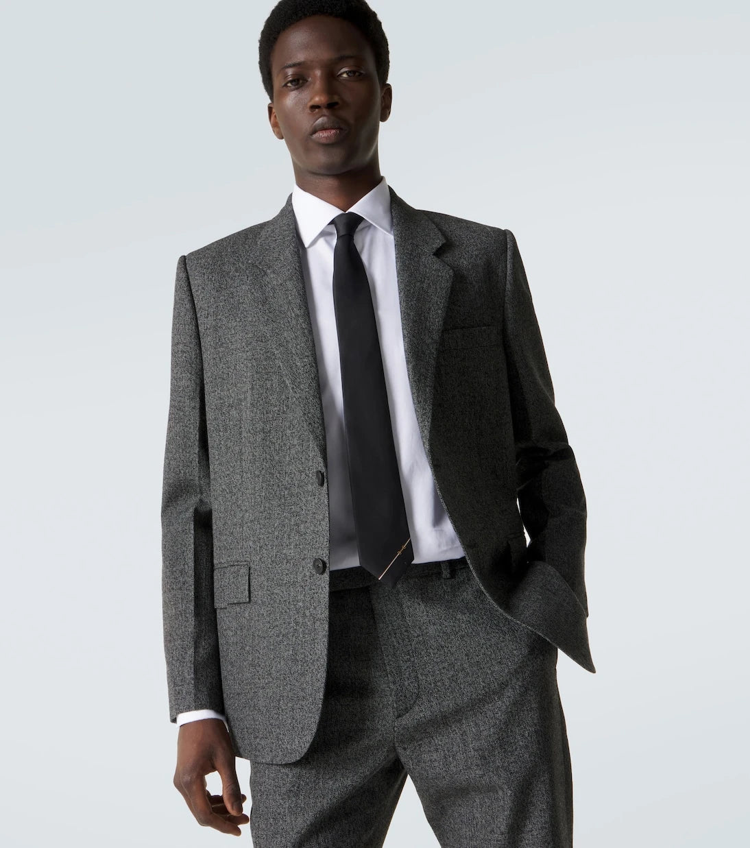 Gucci - Horsebit silk jacquard tie