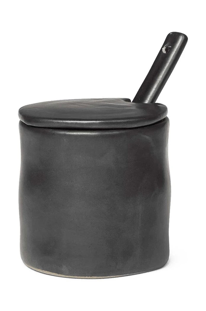 Kapaklı kutu ferm LIVING Flow Jar