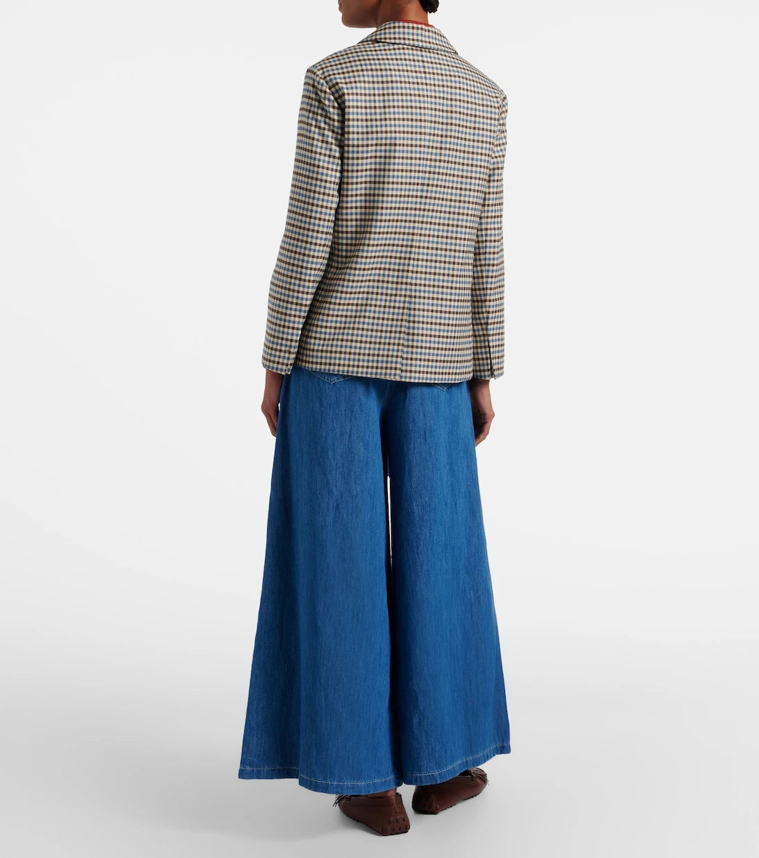 'S Max Mara - Nastro cropped wide-leg jeans