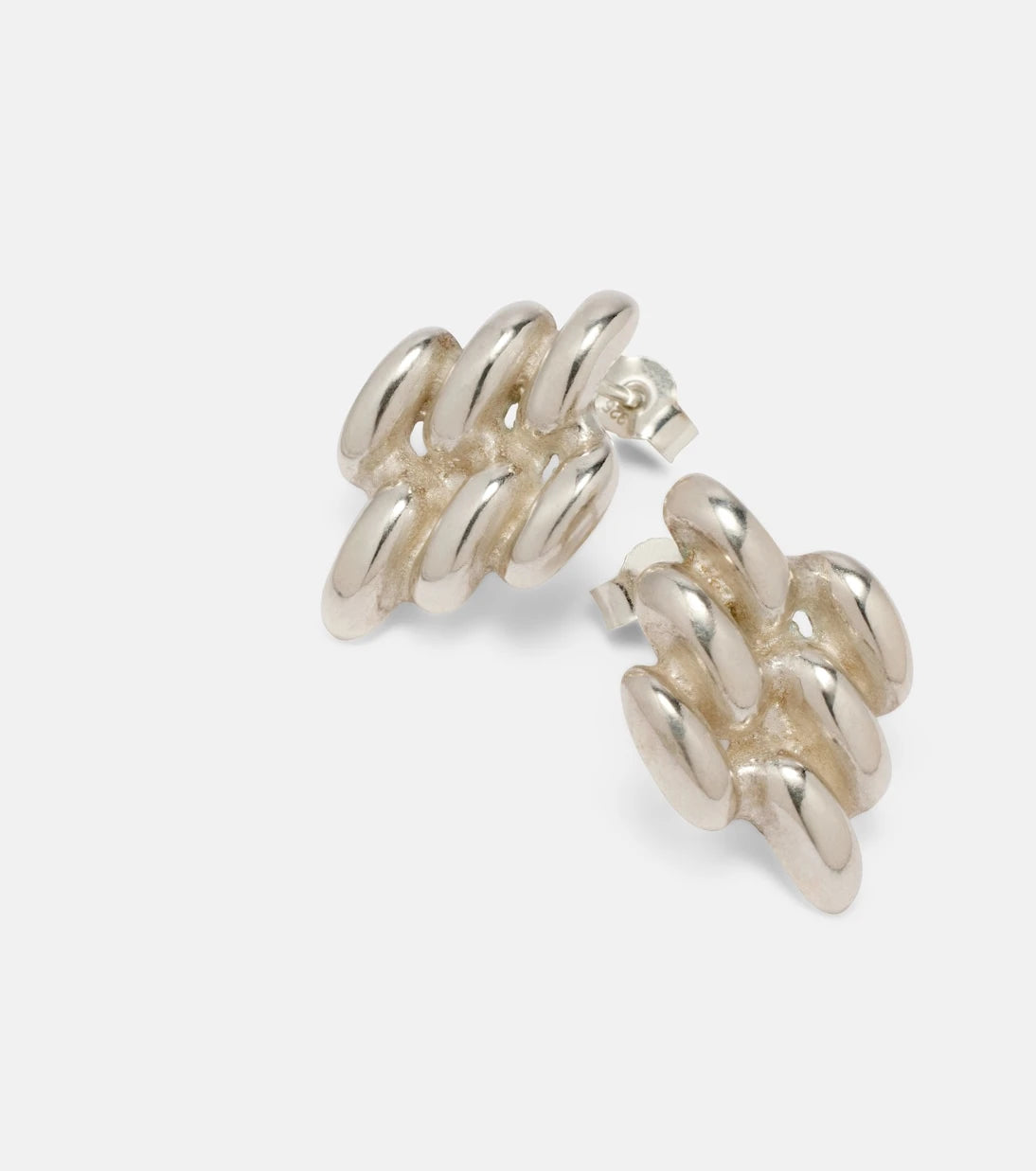 Ysso - Chain Link Mini 925 sterling silver earrings