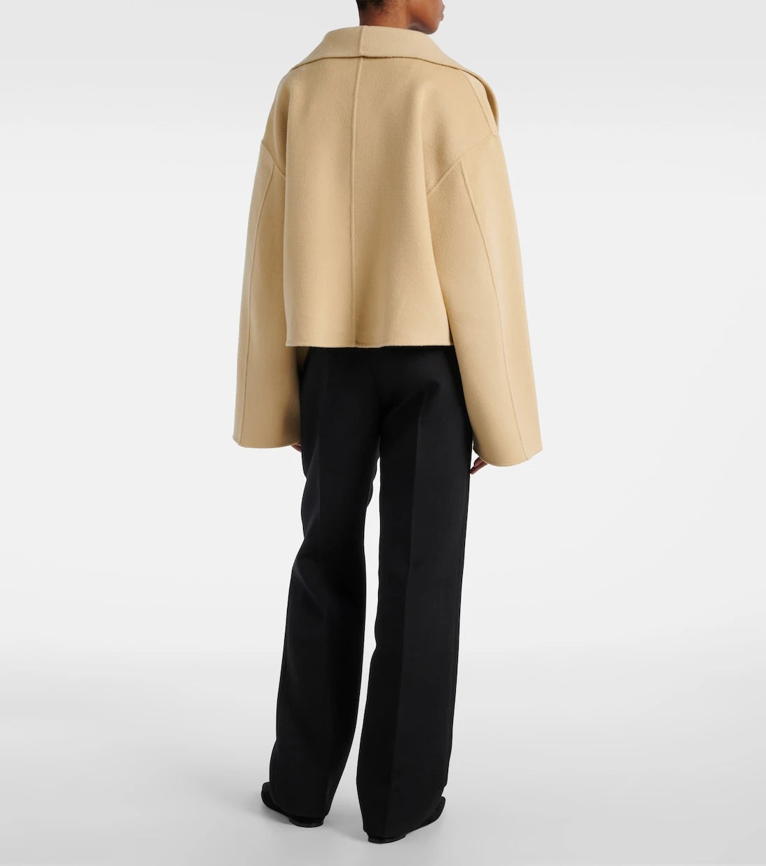 Toteme - Signature cropped wool doublé jacket