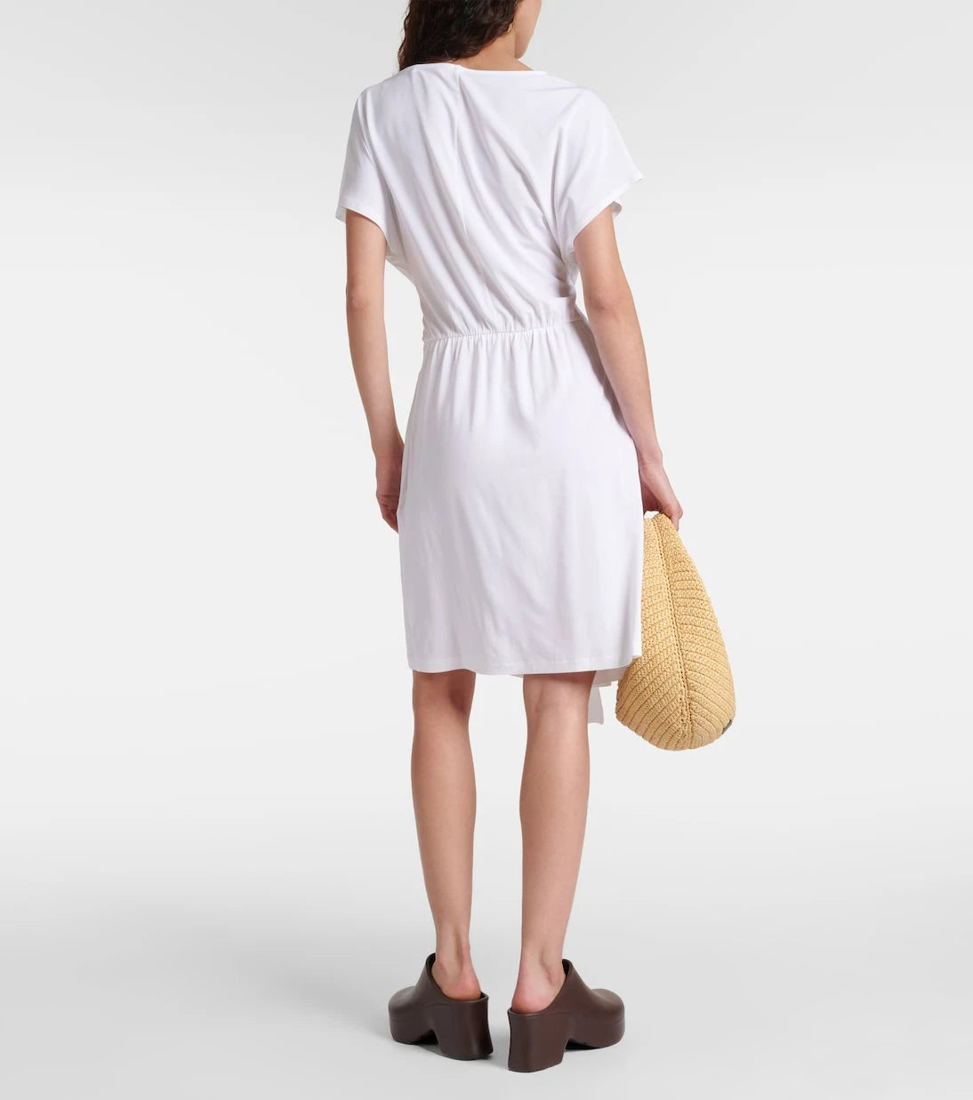 Max Mara - Kuşaklı jarse midi elbise