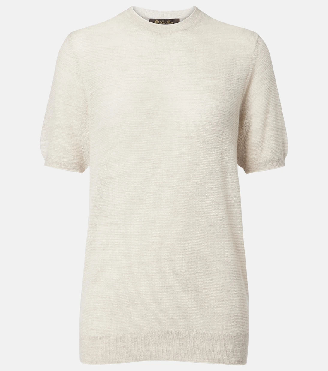 Loro Piana - Walnut cashmere, wool, and silk top