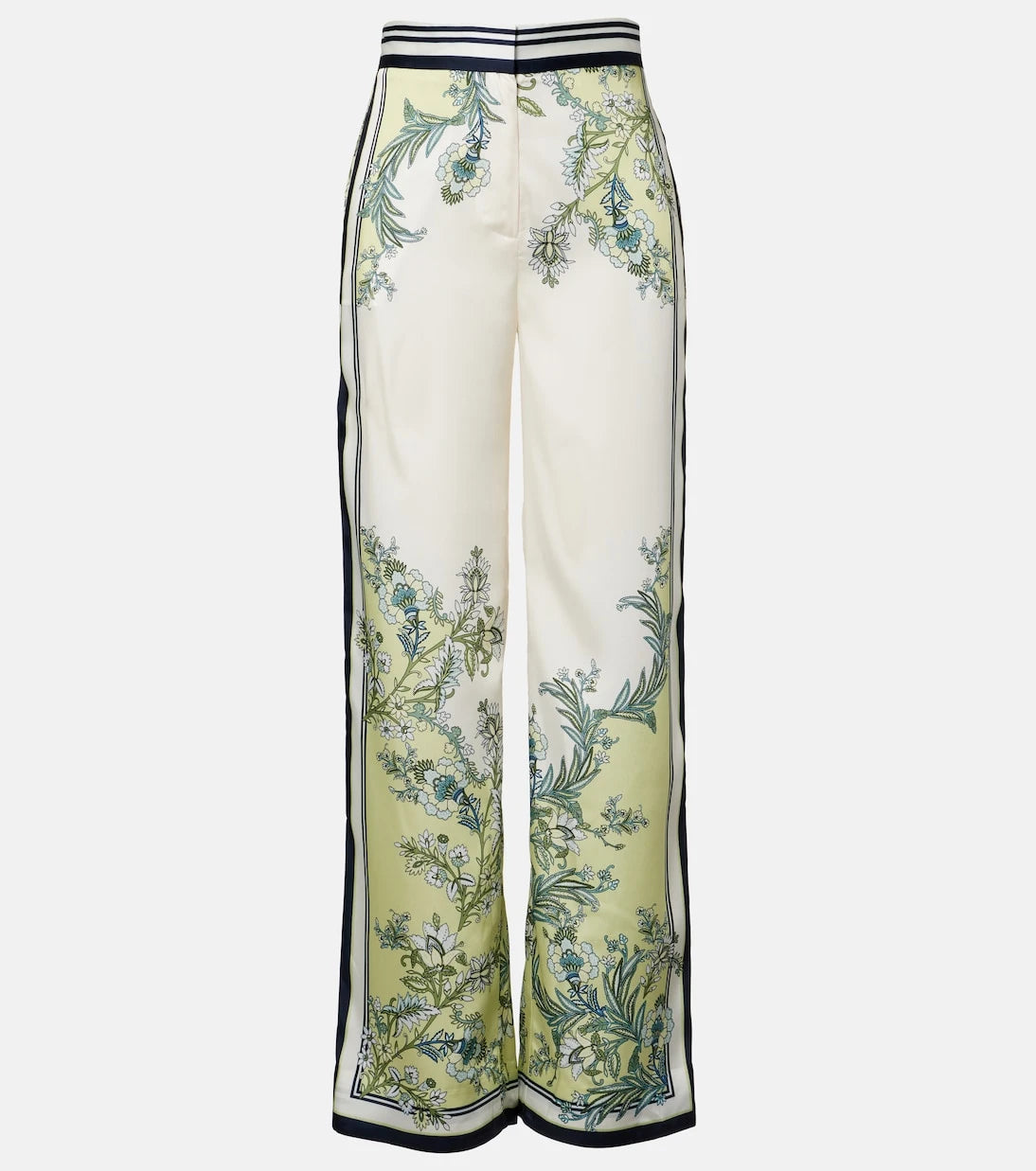 Veronica Beard - Grigore floral twill palazzo pants