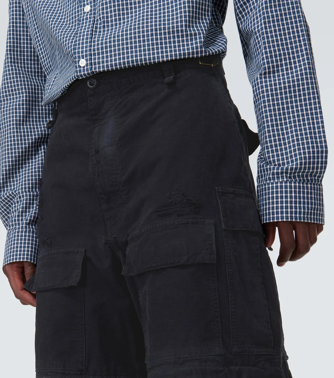 Balenciaga - Cotton twill cargo pants