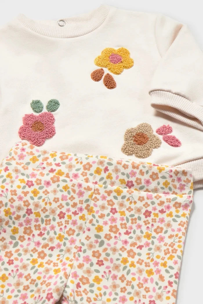 Mayoral Newborn pamuk ve elastanlı bebek seti
