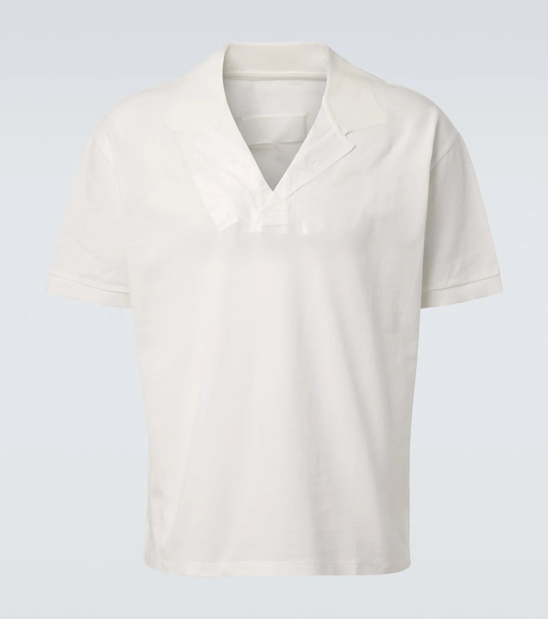 Maison Margiela - Cotton piqué polo shirt