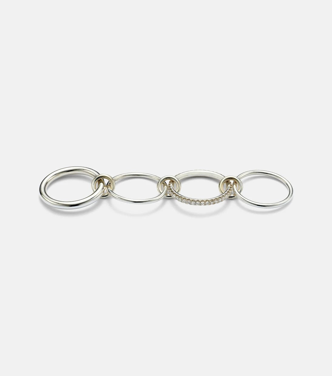 Spinelli Kilcollin - Nimbus sterling silver ring with diamonds