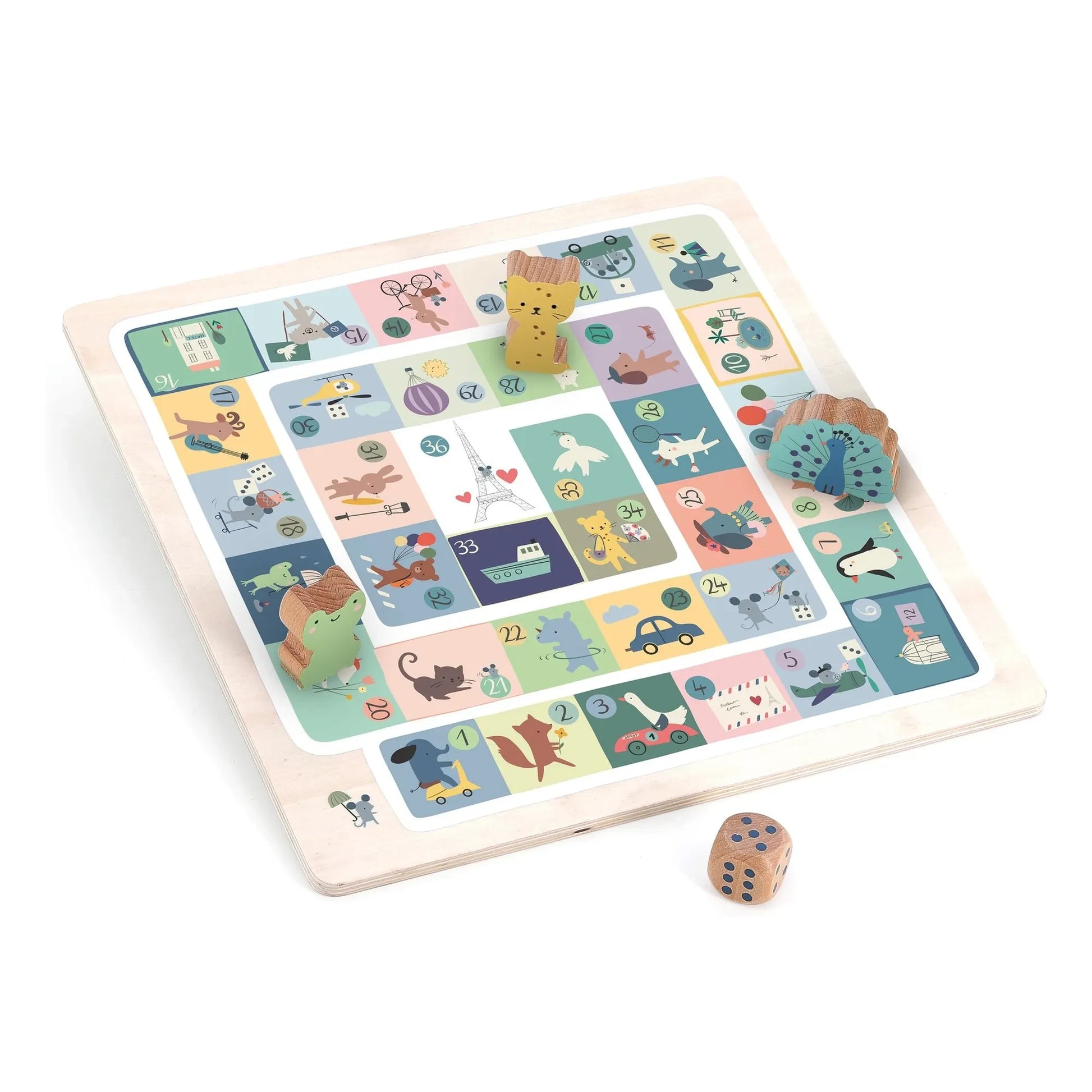 Vilac - 4 in 1 board game