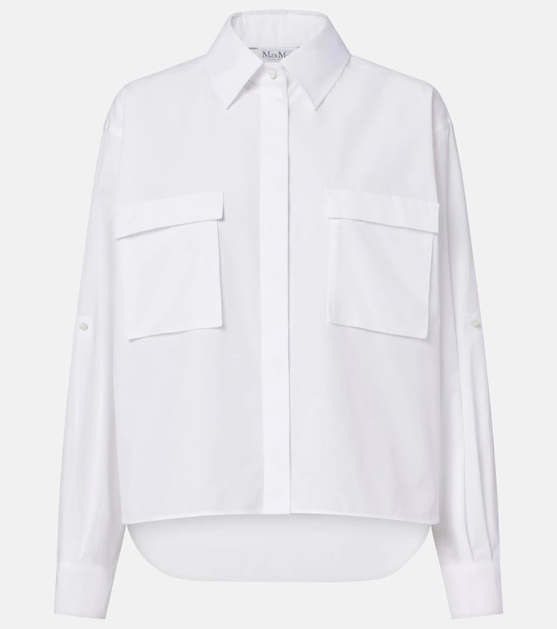 Max Mara - Tenue cotton poplin shirt