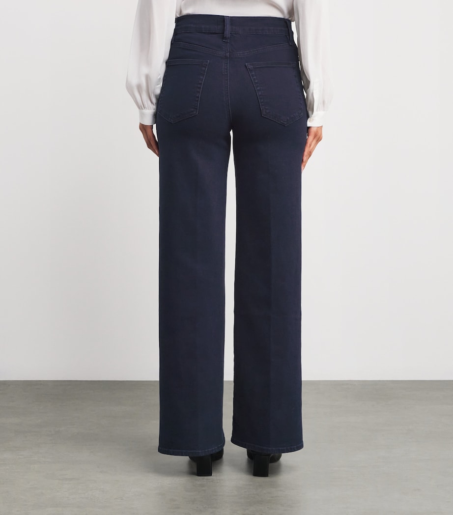 FRAME Le Slim Palazzo Wide-Leg Jeans
