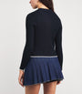 Cable-Knit Cardigan NAVY BLUE
