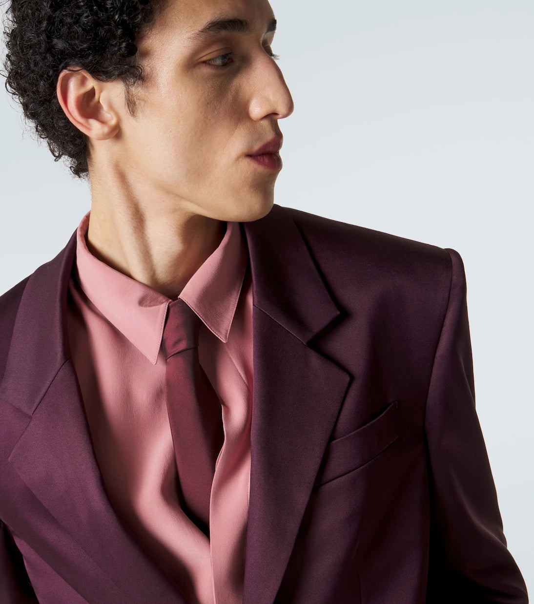 Saint Laurent - Silk taffeta tie