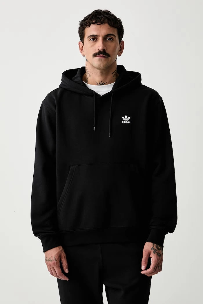 pamuklu erkek adidas Originals kapüşonlu sweatshirt