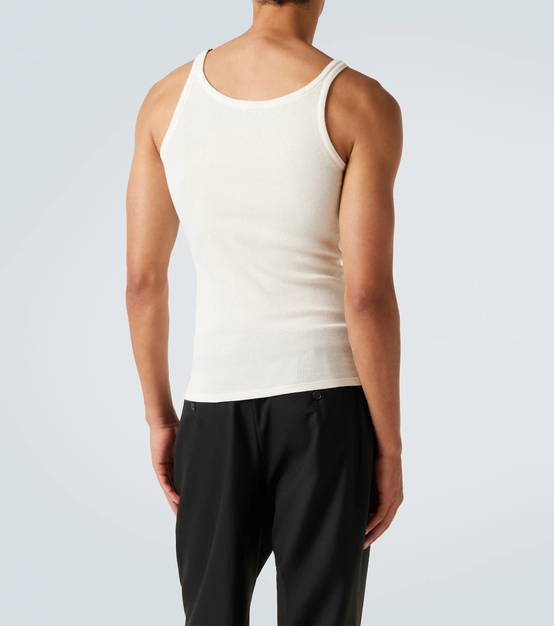 Saint Laurent - Cassandra cotton jersey tank top