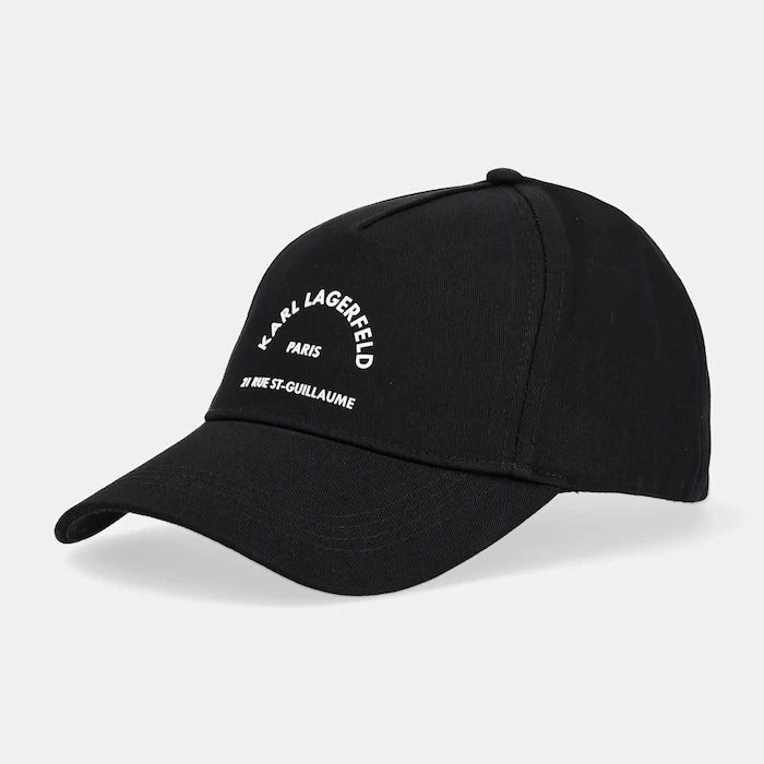 Памучна шапка с козирка Karl Lagerfeld K/RSG