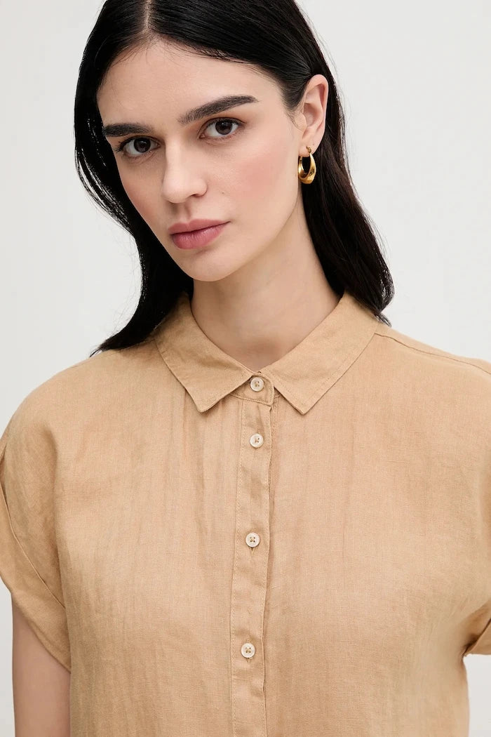 Ленена риза United Colors of Benetton