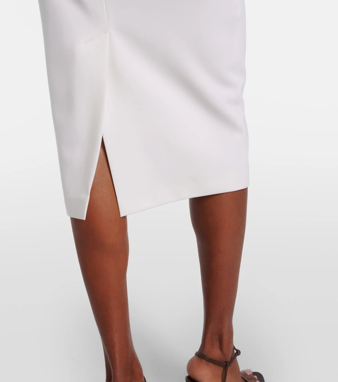 Max Mara - Otre wool midi skirt