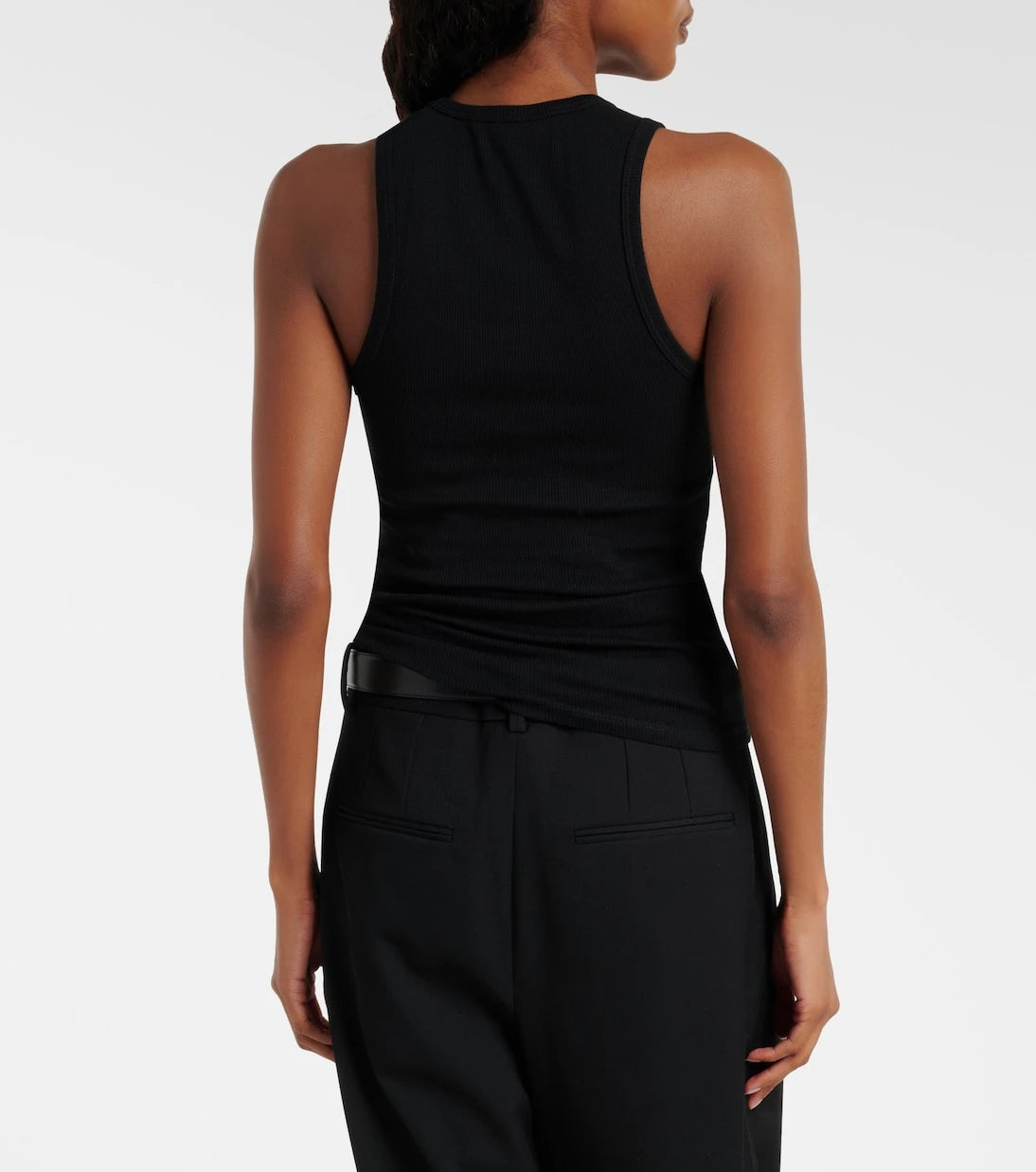 Wardrobe.NYC - Ribbed-knit cotton jersey tank top