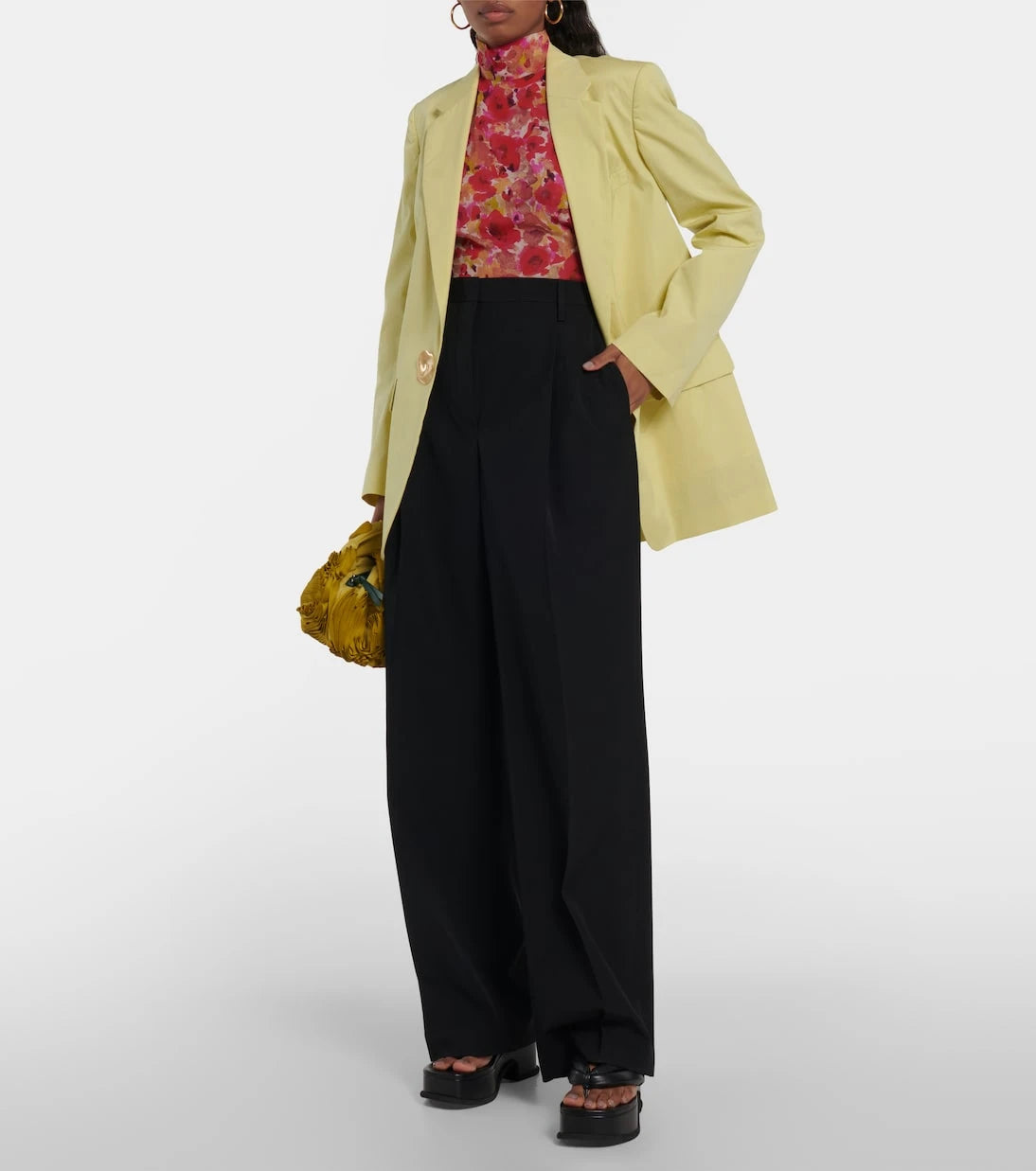 Dries Van Noten - Pleated wide pants