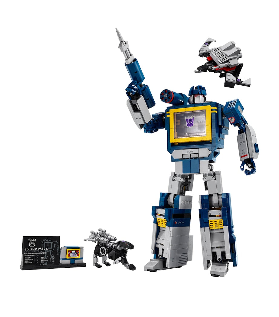 LEGO Icons Transformers: Soundwave 10358