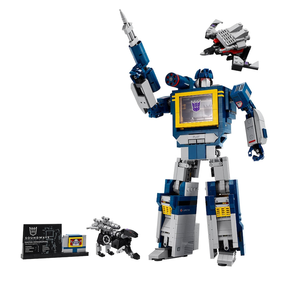 LEGO Icons Transformers: Soundwave 10358