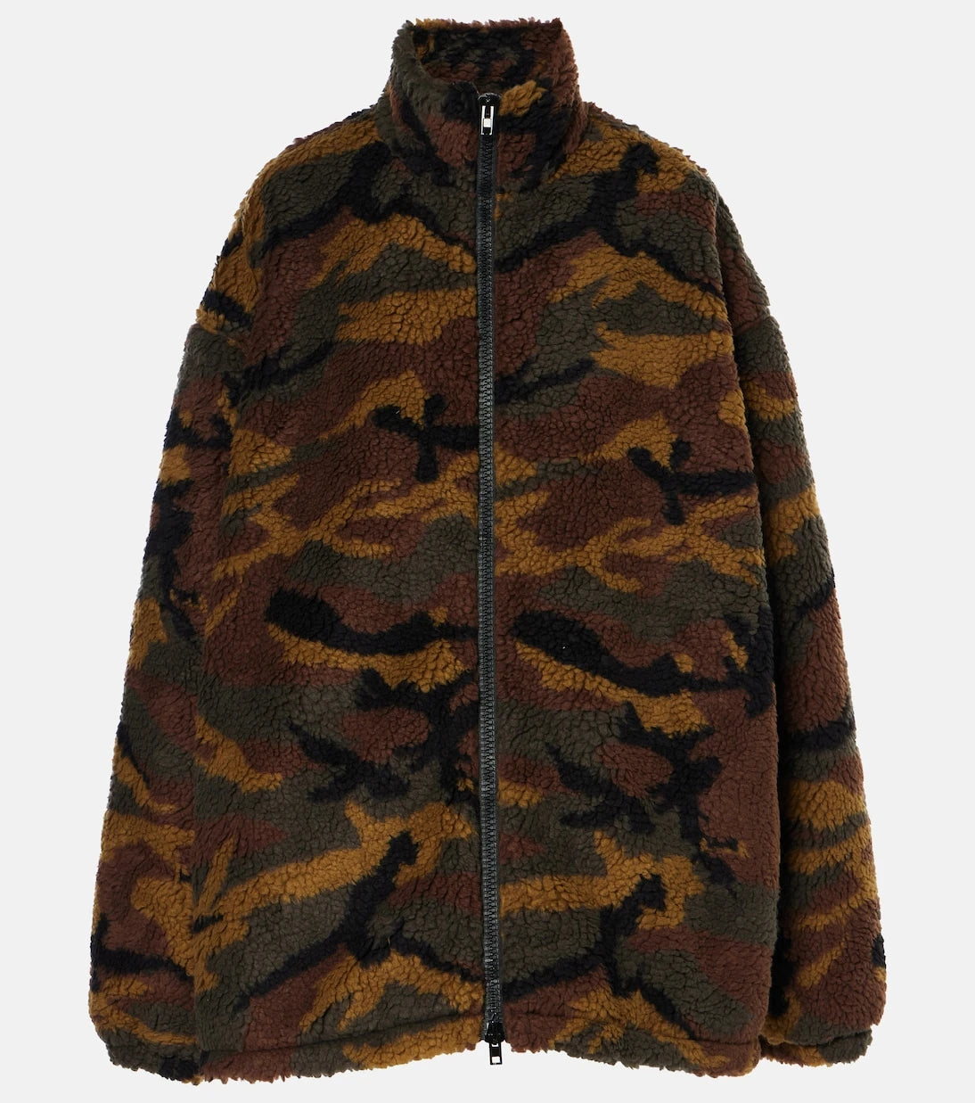 Vetements - Camo fleece jacket