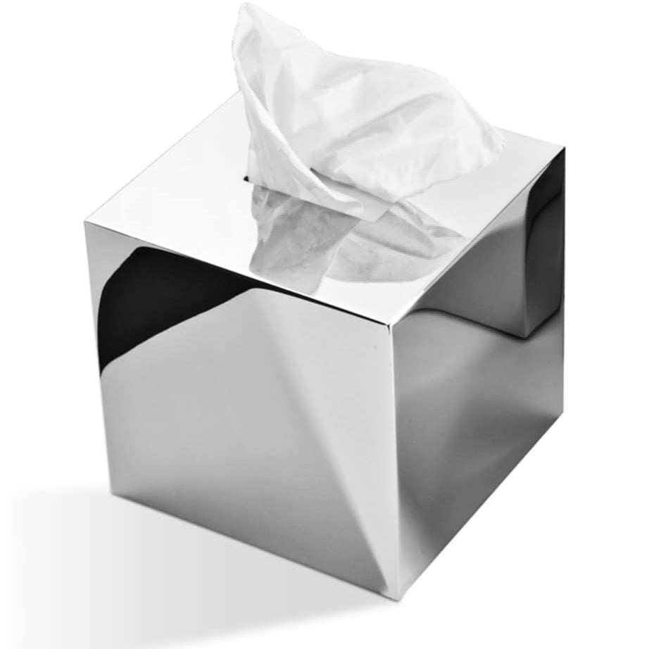 Chrome Tissue Box