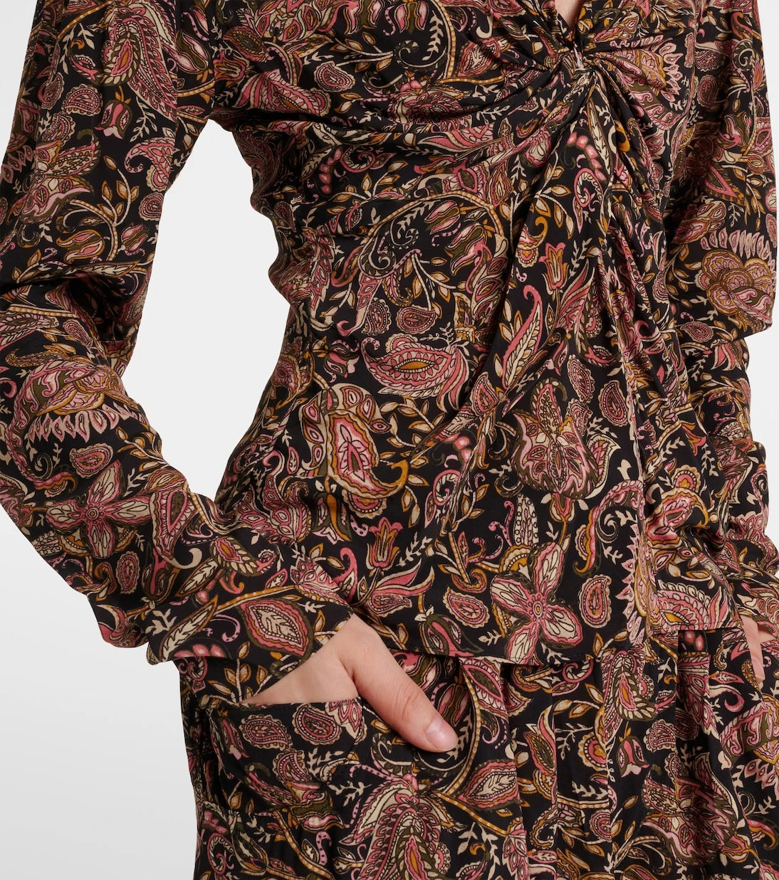 Marant Etoile - Zekia printed top