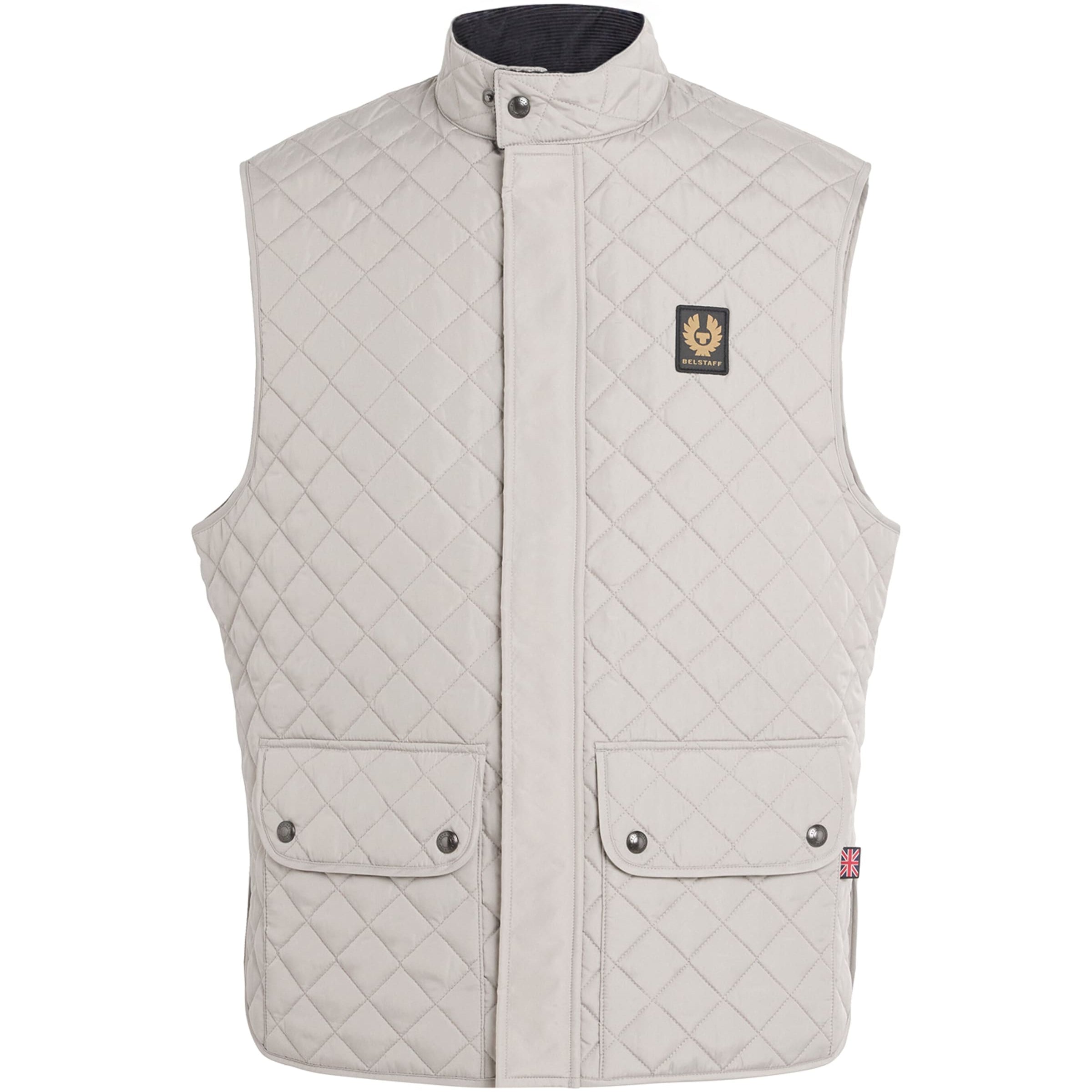 Grey Quilted Icon Gilet