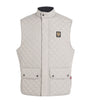 Grey Quilted Icon Gilet