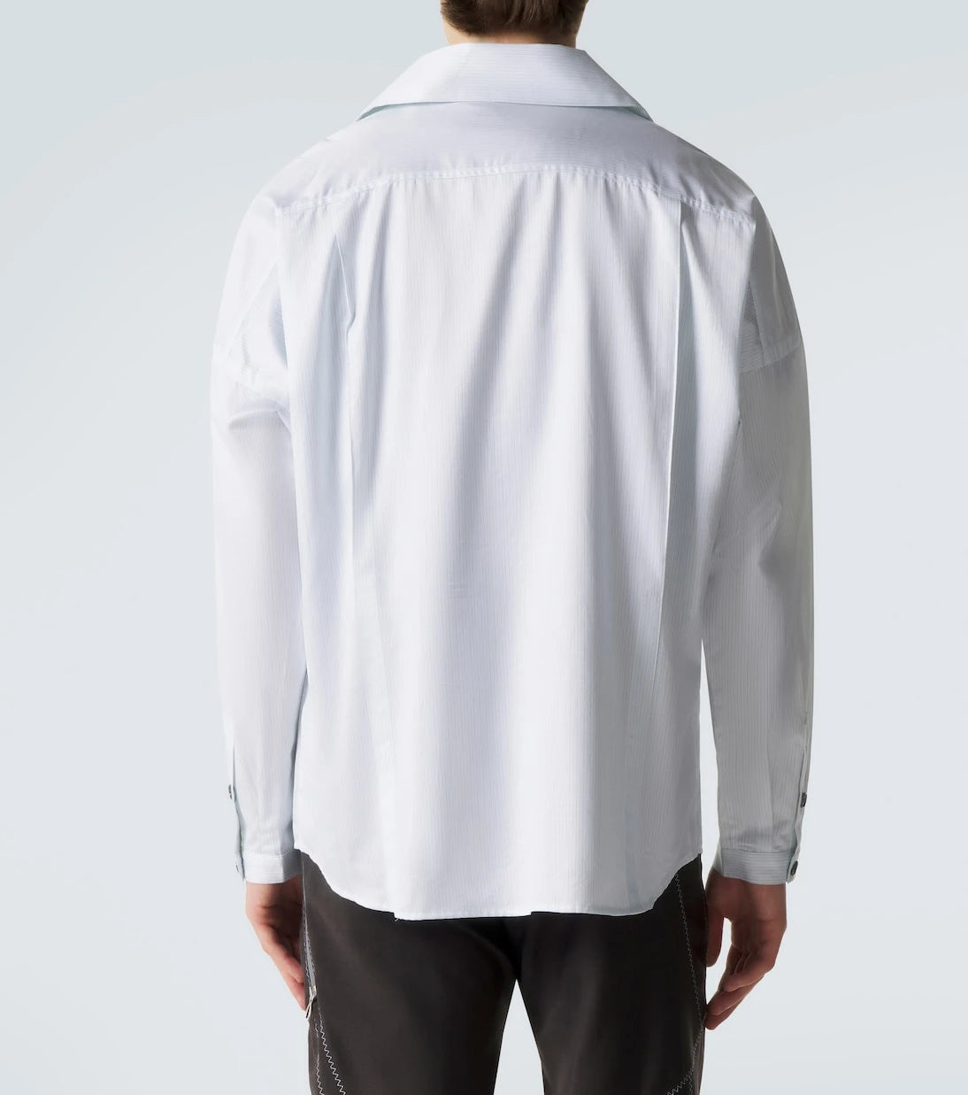 Kiko Kostadinov - Kest striped cotton shirt