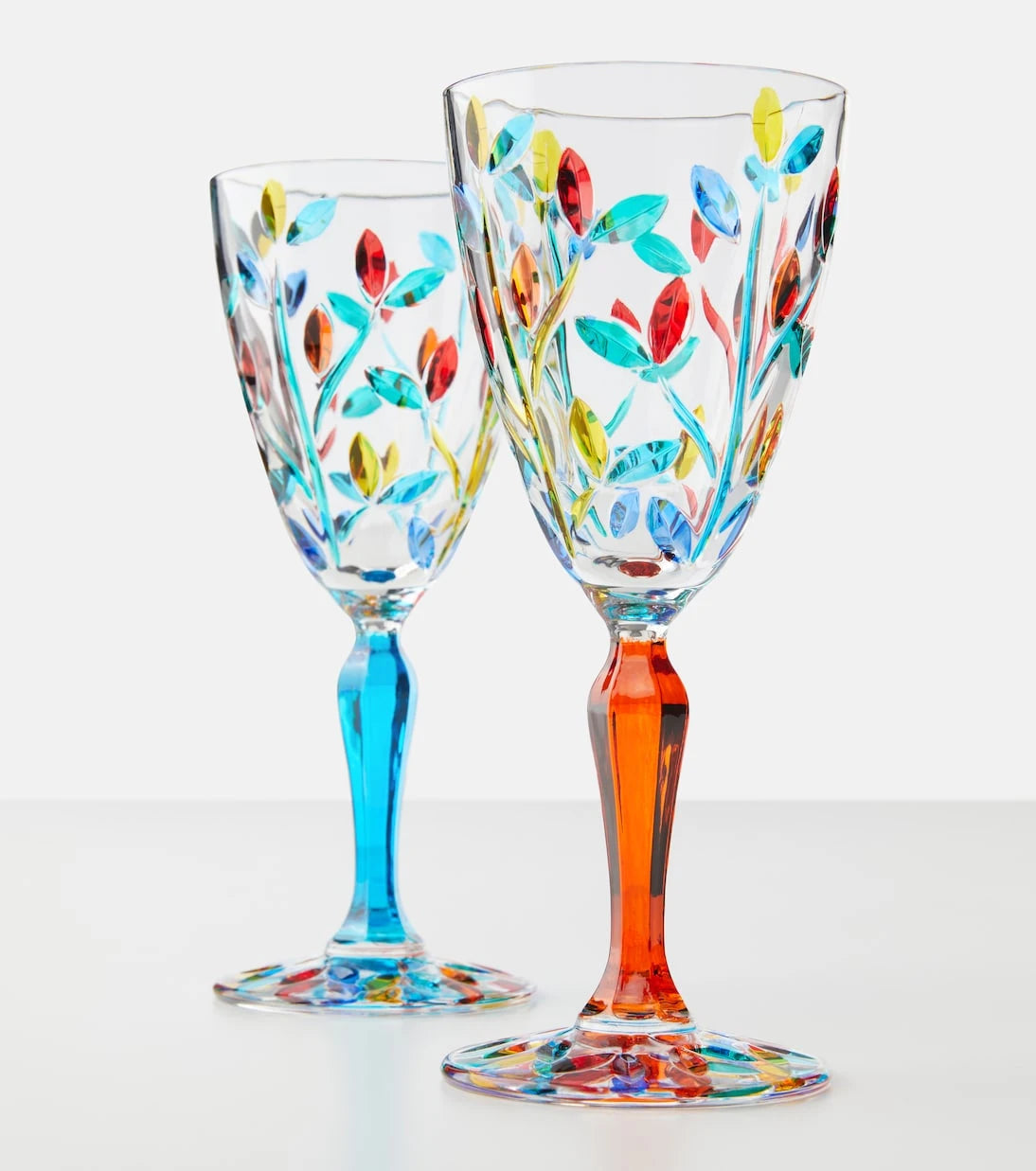 Les-Ottomans - Set of 4 crystal wine glasses