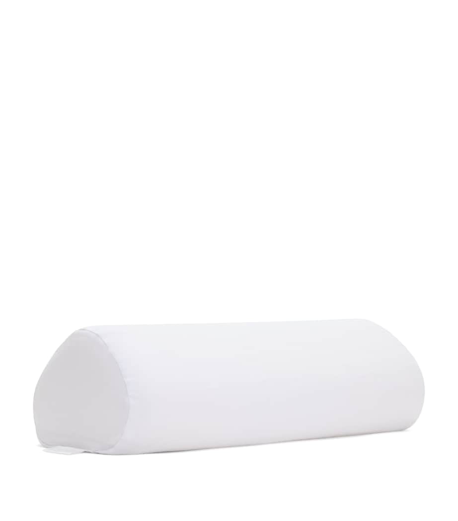 HYOUMANKIND Memory Foam Boost Pillow and Linen Pillowcase (20cm x 47cm)