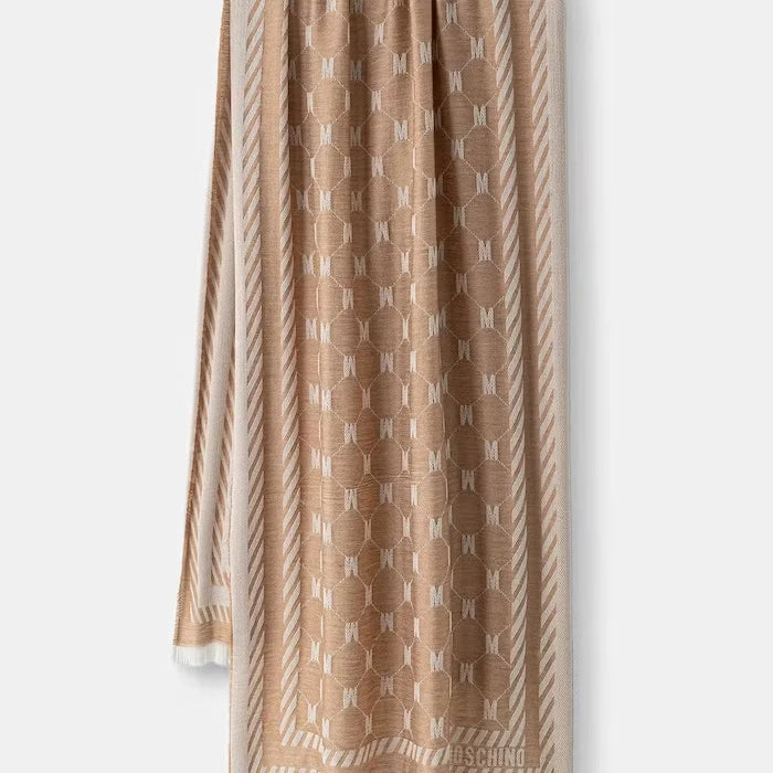 Moschino yünlü şal