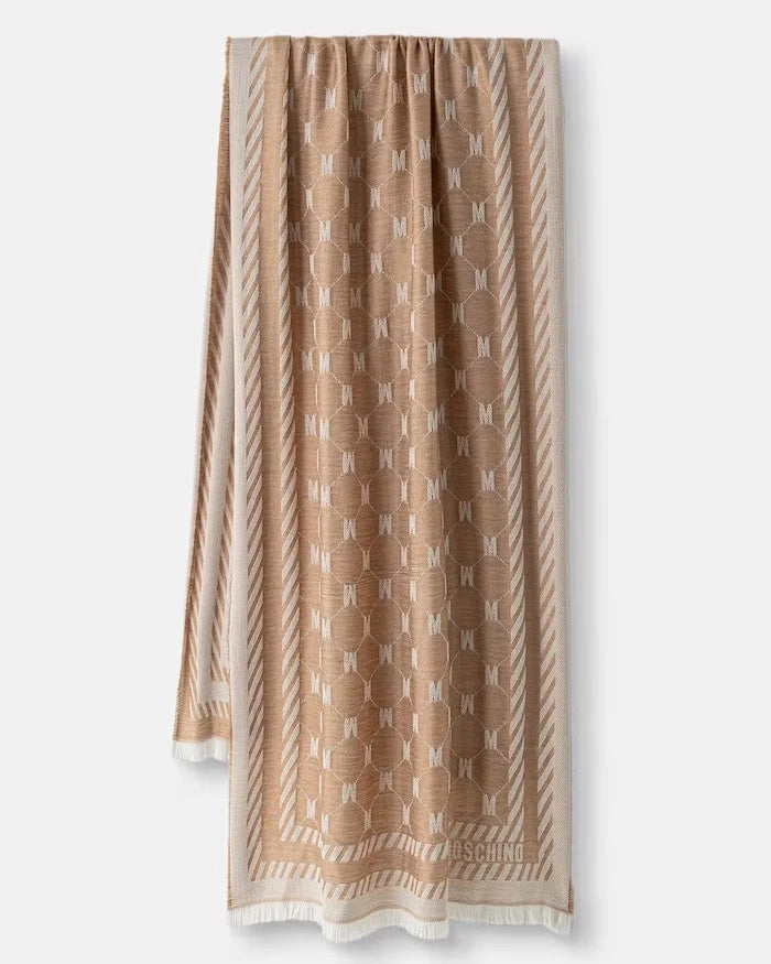 Moschino yünlü şal