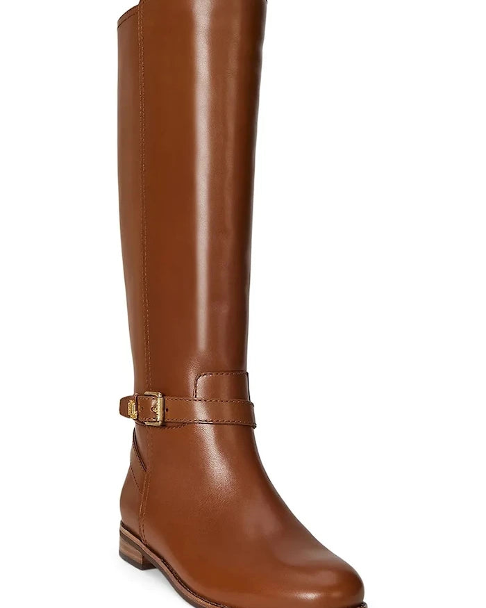Кожени ботуши Lauren Ralph Lauren Brooke Tll 2