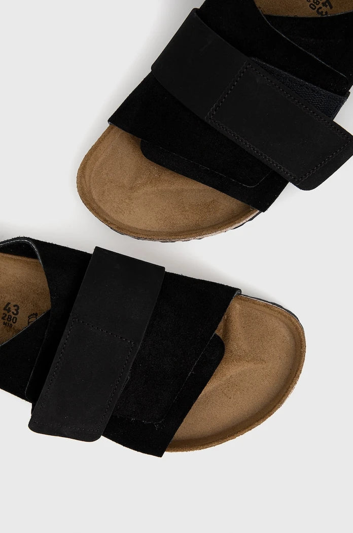 Велурени чехли Birkenstock Kyoto
