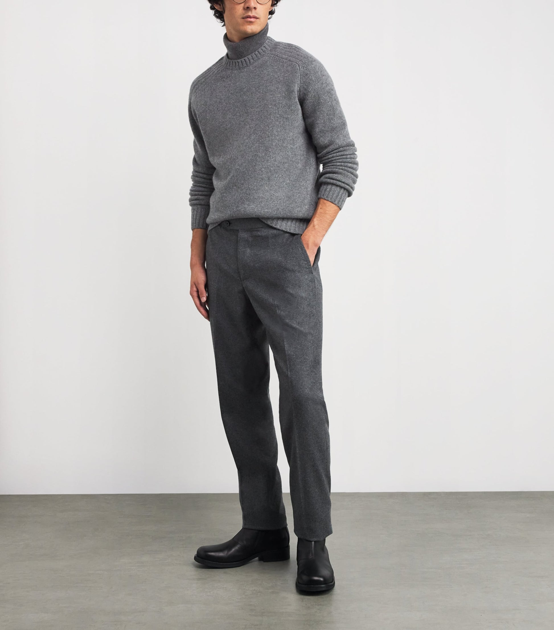 Grey Wool Sweater