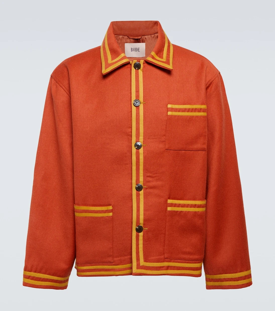 Bode - Society Club wool blouson jacket