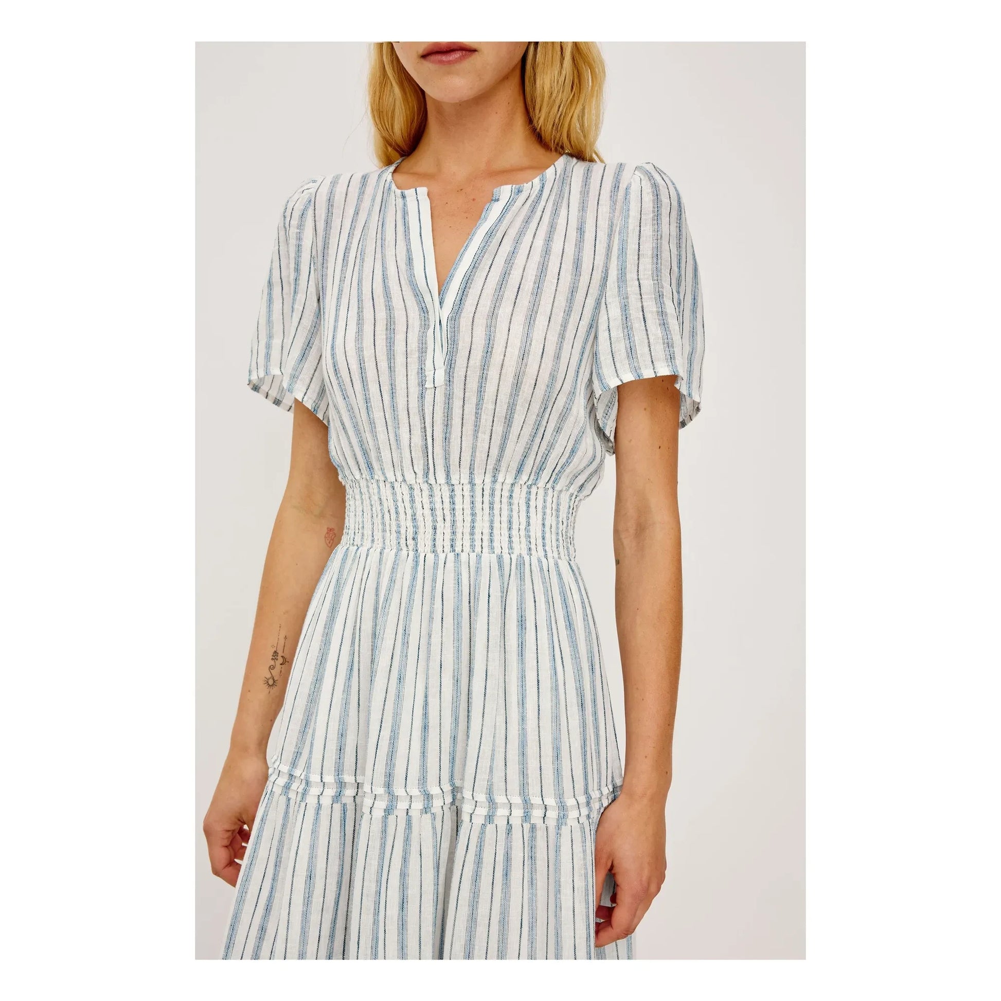 Rails - Cannes Stripes Dress | Light blue