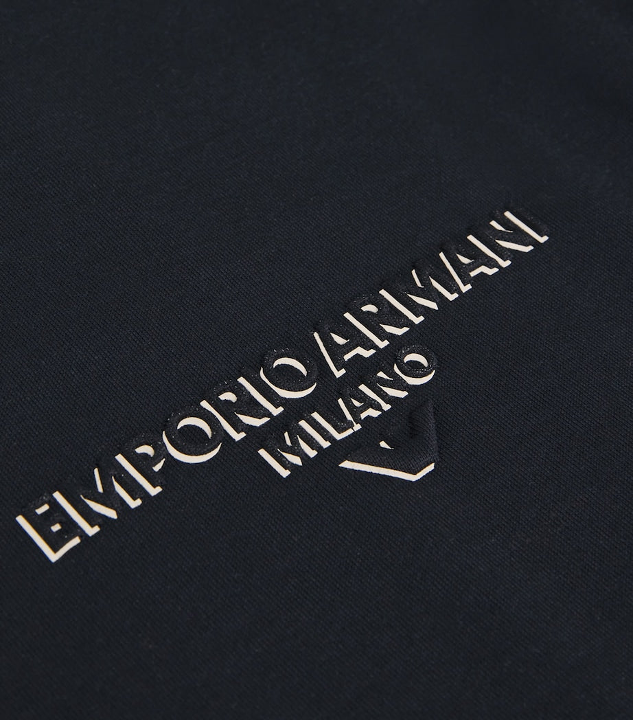 Emporio Armani Jersey Embossed-Logo T-Shirt