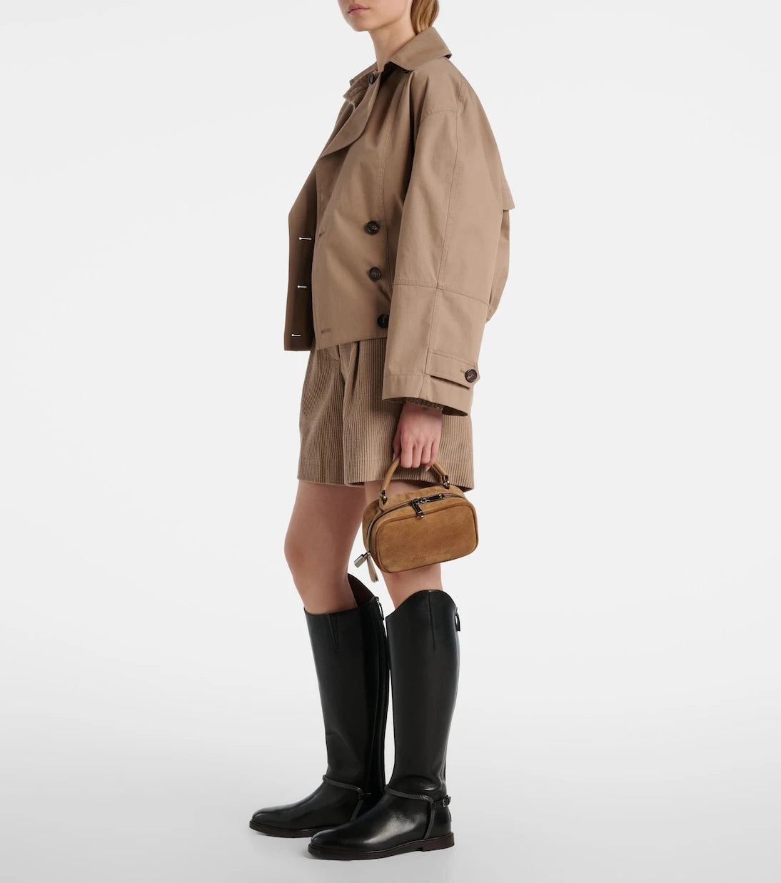 Brunello Cucinelli - Monili leather knee-high boots