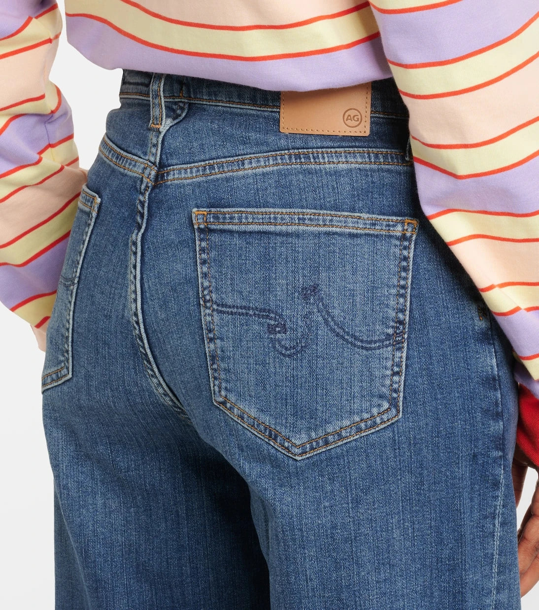 AG Jeans - New Baggy wide-leg jeans