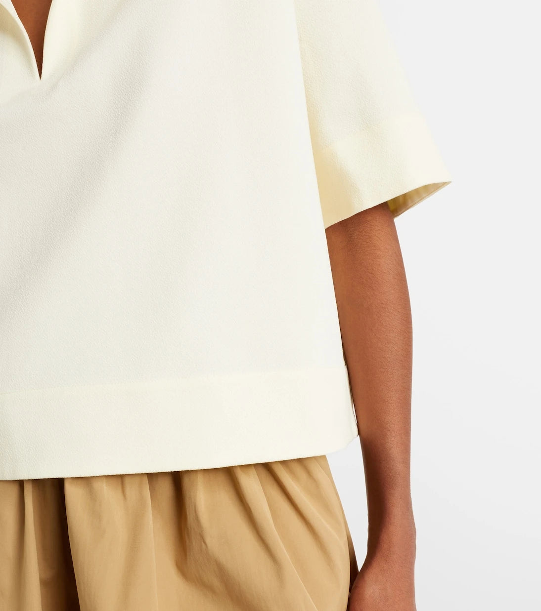 Jil Sander - Örme polo tişört